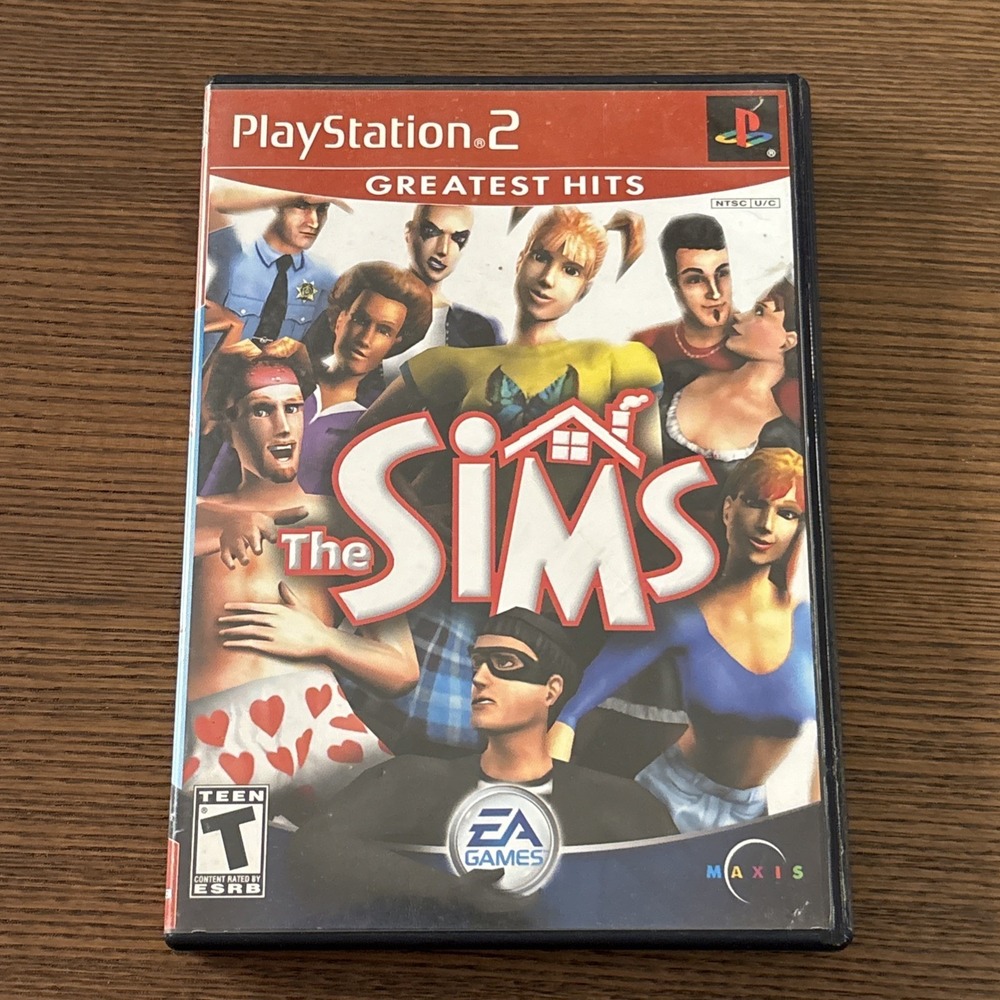 The Sims - PlayStation 2 PS2 CIB Complete With Manual -‎ Tested